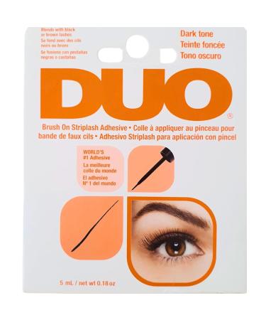 XXL Lashes DUO Waterproof Eyelashes and Eyebrow Glue No Smell Vegan (Orange Duo 1 Pack) - Buy Online on GoSupps.com
