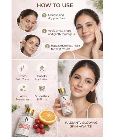 Hyaluronic Acid Face Serum with Niacinamide Deep Hydration Serum for Dry & Sensitive Skin Reduce Fine Lines Fragrance Free Paraben Free Daily Use Skin Care - Buy Online on GoSupps.com