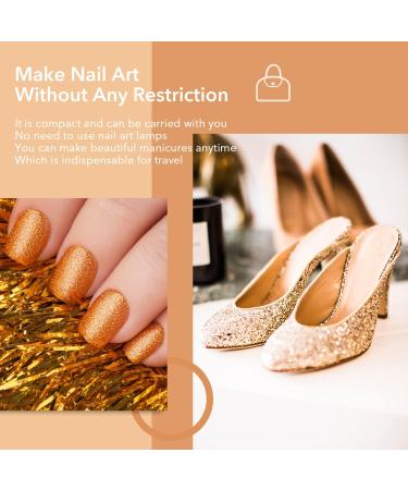 Aokitec 28g Dip Powder Champagne Gold Fashion Color Nail Dipping Powder French Powder Pro Collection System Nail Art Starter Manicure Salon DIY at Home Odor-Free&Long-Lasting No Needed Nail Lamp - Buy Online on GoSupps.com