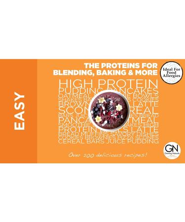 Growing Naturals Organic Chocolate Rice Protein Powder - Non-GMO, Vegan - 16.8 oz - Buy Online on GoSupps.com