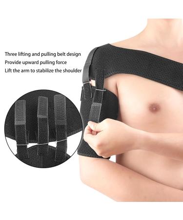 Shoulder Brace | Rotator Cuff Brace - Recovery Shoulder Brace and Arm Sling for Men & Women Shoulder Compression for Injury Relief - Buy Online on GoSupps.com