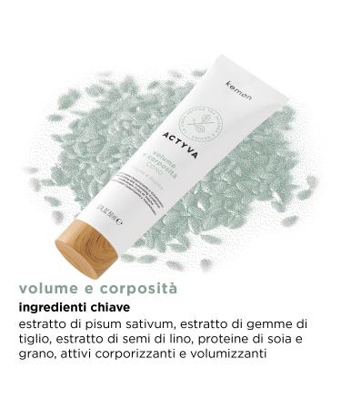 Kemon Actyva Volume E Corposit   Conditioner - Silicone-Free Nourishing Conditioner for Fine Hair | 150ml - Boost Volume & Care - Buy Online on GoSupps.com