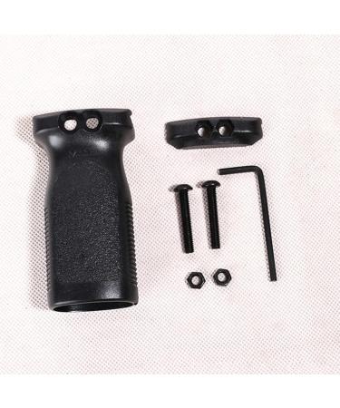 Janwien Vertical Handle | Ergonomic Angled Water Bomb Accessories for 20mm Picatinny Rail - Black Nylon AFG1 Handle - Buy Online on GoSupps.com
