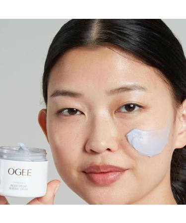 Indigo Dream Renewal Cream - Best Botanical Face Moisturizer with Hyaluronic Acid & Ceramides | Organic Cruelty-Free Made in USA - Buy Online on GoSupps.com