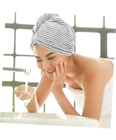 Warmhm Coral Fleece Shower Cap Reusable Shower Caps for Women Hair Drying Towel Washing Headwear Head Bath Cap Shower Cap Large Dry Hair Turban Cap Hair Towel Absorb Water Miss - Buy Online on GoSupps.com