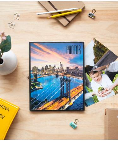 Grupo Erik Official New York Photo Album - 8x5 - 96 Pockets - Family & Friend Gift - 13x20 cm Slip In Album - Buy Online on GoSupps.com