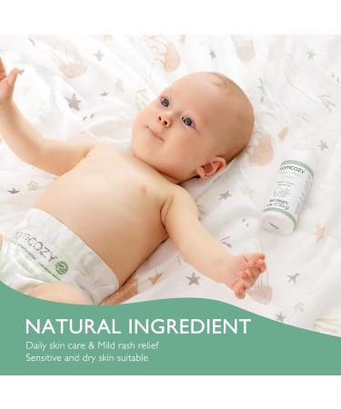 Momcozy Baby Diaper Rash Cream Spray - Natural Hypoallergenic Fragrance-Free Skin Care for Sensitive Skin - 200 Sprays 2 oz - Buy Online on GoSupps.com