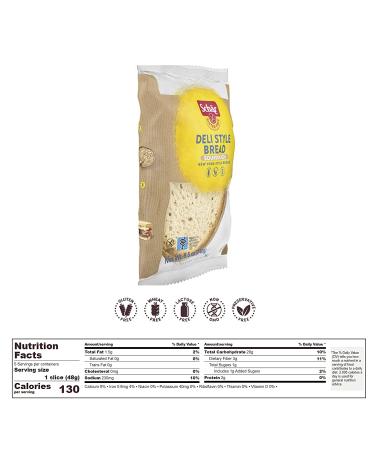 Schar Deli-Style Bread Gluten Free 8.5 oz - Case of 6 | Buy Online - Buy Online on GoSupps.com