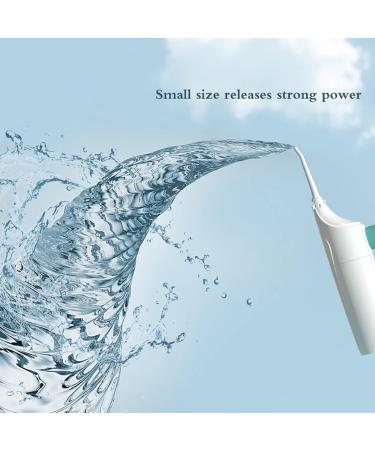 Buy Cordless Water Flosser - Portable Oral Irrigator for Home & Travel | Safe for Pregnant Women & Children - Affordable Tonsil Stone Remover (White - Buy Online on GoSupps.com