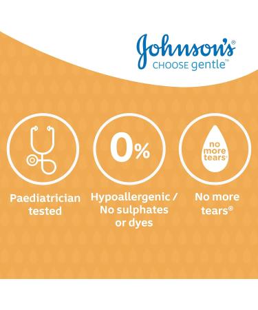 Johnson's Baby Shampoo Yellow 750 ml - Gentle Hair Care for Babies - Buy Online on GoSupps.com