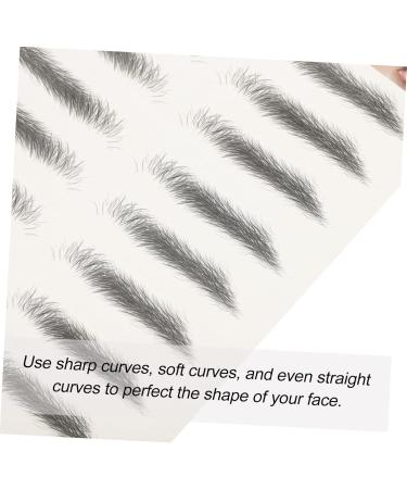 Beatifufu 8pcs Imitation Eco Eyebrow Sticker Grooming Stickers Beauty Eyebrows Stickers Fake Eyebrow Stickers Makeup Stickers Water Transfer Eyebrow Sticker Waterproof Eyebrow Sticker - Buy Online on GoSupps.com