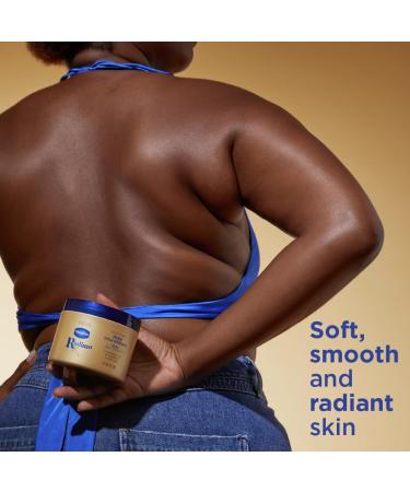 Vaseline Radiant X Deep Nourishment Body Cream | 100% Pure Shea Butter Coconut Oil Vitamin C & Peptides - 10 oz Skin Moisturizer for All Skin Types - Buy Online on GoSupps.com