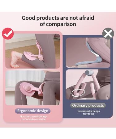 ZONRIBIN Thigh Master - Ultimate Thigh & Hip Strengthener | Gym Equipment for Home Workout | Toning Tool for Legs Arms and Butt - Pink - Buy Online on GoSupps.com