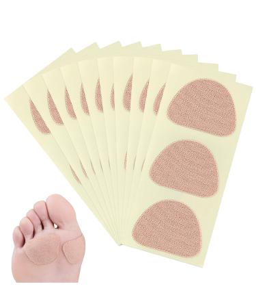 KMZ Moleskin Plasters for Feet 10 Sheets Moleskin Tape Flannel Adhesive Moleskin Padding Blister Plasters for Feet Heels Toes Blister Pads Reduce Friction Pain