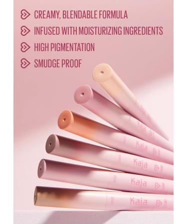 Kaja Wink Dazzle Multi Stick | Smudge Proof Eyeshadow & Glitter | Vegan & Cruelty-Free | 01 Ice Illusion (Pale Beige & Icy Opal Shimmer - Buy Online on GoSupps.com