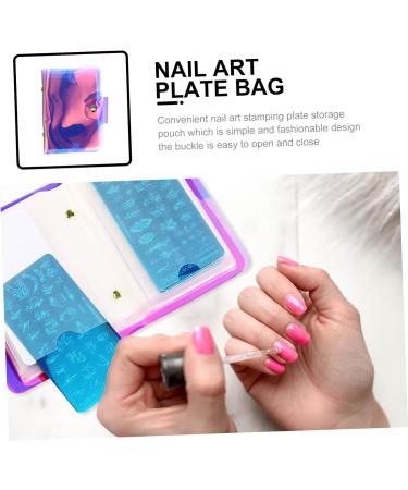 VINTORKY Nail Stencil Card Holder The Pet Seal Rectangle 14.5x10.5cm As Shown 2 - Buy Online on GoSupps.com