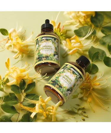 ARVIDSSON Honeysuckle Essential Oil 4 Fl Oz (120ml) Pure & Natural Honeysuckle Oil Aromatherapy Essential Oils for Diffuser Candle Making Room Spray Diffuser Oils Scented Oil Gift for Women - Buy Online on GoSupps.com