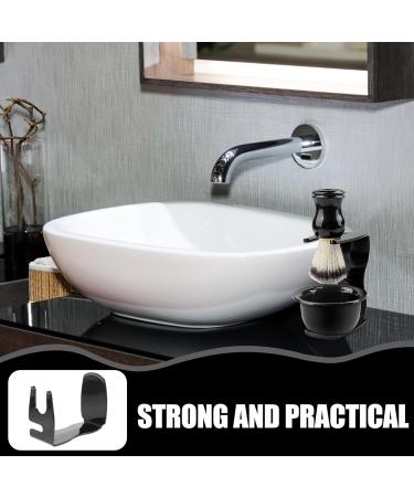 FOMIYES Razor and Shaving Brush Stand - Men's Safety Razor & Beard Brush Organizer for Home & Dorm - Durable Shaver Hanger - Buy Online on GoSupps.com