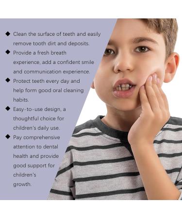 Flavored Children's Toothpaste - Remove Stains Whiten Teeth Fresh Breath Protect Enamel Oral Care for Kids(3PCS) - Buy Online on GoSupps.com