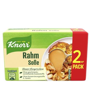 Buy Knorr Cream Sauce 18x68g Delicious Light Brown Sauce Without Flavor Enhancers for International Shipping - Buy Online on GoSupps.com