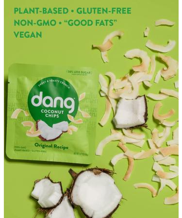 Organic Toasted Coconut Chips - 24 Pack, Vegan & Gluten-Free | Healthy Snacks, 0.7 Oz Bags - Buy Online on GoSupps.com