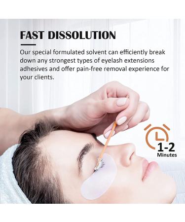 PINKZIO Eyelash Extension Remover 10g | Coconut Scent, Gentle Lash Cream Remover for Sensitive Eyes - Buy Online on GoSupps.com