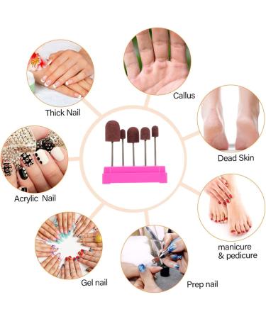 Toddmomy 1 Set Nail Sand Ring Cap Manicure Kit Nails Kit Set Manicure Set Nail Drill Bit Set for Nail Clean Drill Set Felt Wool Nail Drill Bit Rosy Manicure Tool Nail Art Accessory Hard 8x6cm Rosy - Buy Online on GoSupps.com