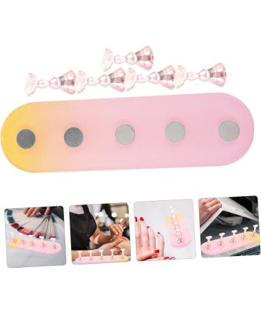 FOMIYES 4 Sets Nail Practice Holder Beauty Nail Display Training Nail Display Nail Stands for Nail Art Training Nail Racks Nail Art Holder Rack Nail Flakes Accessories Plastic - Buy Online on GoSupps.com