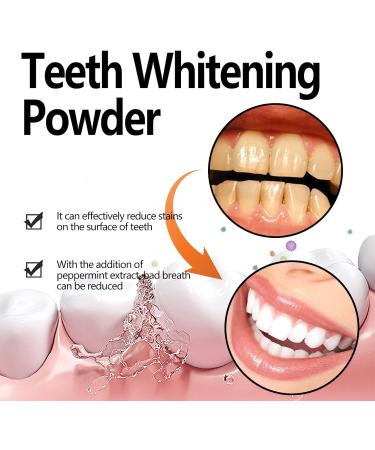 Natural Teeth Whitening Powder with Coconut | Effective Kit to Remove Yellow Stains & Achieve White Teeth - Shop Now! - Buy Online on GoSupps.com