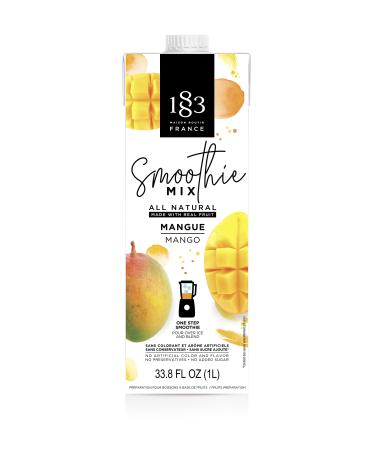 1883 Mango Smoothie 1L Carton 100% Fruits And Other Natural Ingredients No Added Sugar Vegan approved