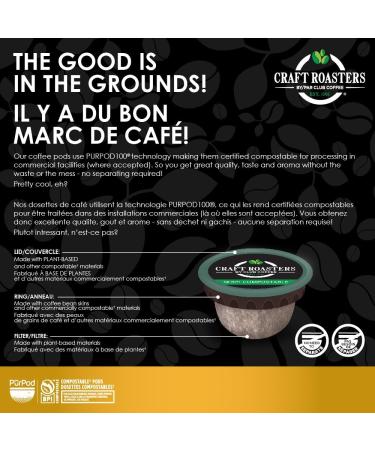 Club Coffee Craft Roasters Breakfast Blend - Light Roast Single Serve Coffee K-Cup Pods Compostable Coffee Pods Keurig Brewer Compatible Rainforest Alliance Certified 120 Count (20 Count Pack of 6) Breakfast Blend - Light Roast 120 count (Pack of 1) - Buy Online on GoSupps.com