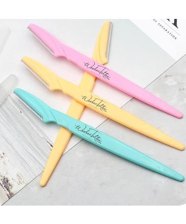 6-Pack Eyebrow Razors for Facial Hair Trimming - Multipurpose Shaver for Dermaplaning & Microblading - Buy Online on GoSupps.com