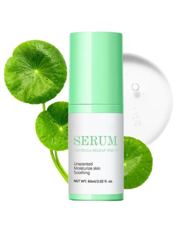 Centella Asiatica Hydrating Serum - Centella Face Serum - Face Serum for Women - Hyaluronic Acid Serum for Face - Calming & Soothing Serum Face
