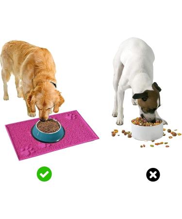 KongJies Waterproof Non-Slip Feeding Mat for Dogs & Cats - Pink | Best Pet Feeding Solutions - Buy Online on GoSupps.com