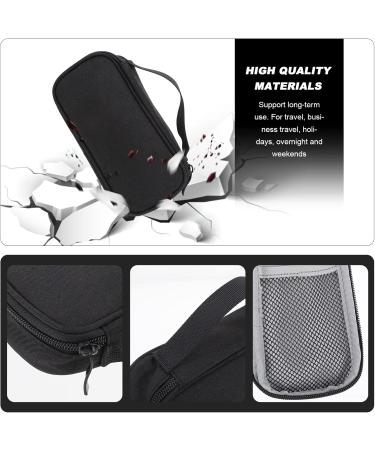 1pc Toothbrush & Toiletry Storage Bag for Men | Travel Organizer for Toothpaste Headset Cables & More - Buy Online on GoSupps.com