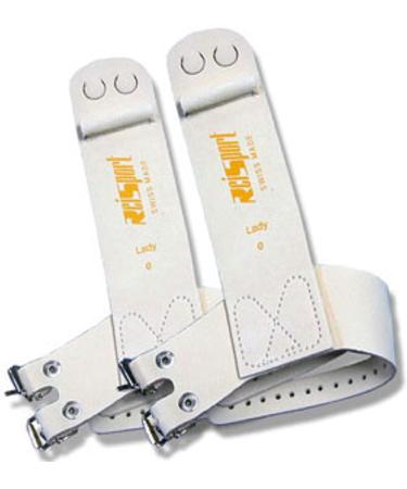 Reisport Women's Gymnastic Grips - X-Small Double Buckle Bar Grips for Uneven Bars - No Slip Fit - Special Leather for Safe and Long Lasting Grip - Ideal for Women and Girls Gymnastics Training - Buy Online on GoSupps.com