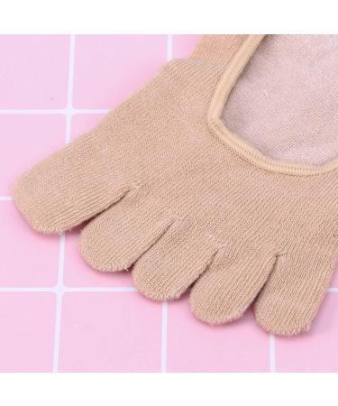 NO-Show Gel Socks for Dry Feet | Moisturizing Spa Socks & 5-Finger Invisible Design - Buy Online on GoSupps.com