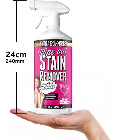 Wipe Out Stain Remover 750ml | Multi Purpose | Multi Surface | Removes all types of Stains | Extra 50% Free! - Buy Online on GoSupps.com