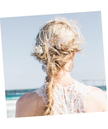 TOVINANNA Hair Comb Fairy Jewelry for Women Wedding Hair Clip Aesthetic Hair Accessories Hanfu Hair Accessories Bride Hair Accessories Flower Hair Accessories Hair Styling Accessories - Buy Online on GoSupps.com