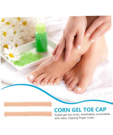 Lurrose 2pcs Gel Toe Covers - Silicone Toe Sleeves for High Heel Protection and Corn Prevention - Buy Online on GoSupps.com