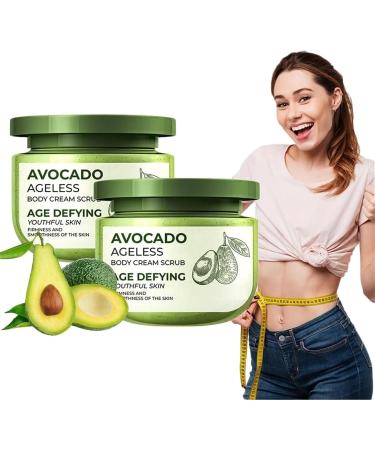 Forever Avocado Body Scrub Avocado Sea Salt Body Scrub Anti Cellulite Body Scrub Exfoliating Body Scrub for Women Nourishing Skin - Buy Online on GoSupps.com