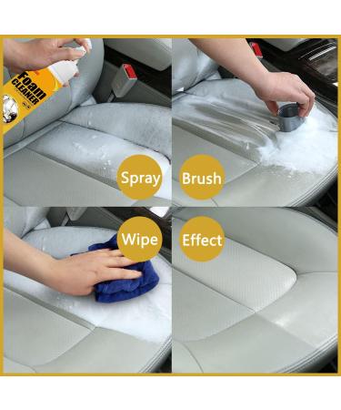 Amplesunshine Foam Cleaner Powerful Stain Removal Kit Foam Cleaner for Car and House Lemon Flavor Strong Decontamination Cleaners Spray for Kitchen (60ML 1PCS) - Buy Online on GoSupps.com