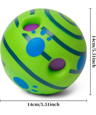 Interactive Giggle Ball for Dog Squeaky Toy Keep Your Dog Happy All Day Dog Ball Toys for Large Medium and Small Pet Cat Dog Relieve Anxiety and Boredom - Buy Online on GoSupps.com