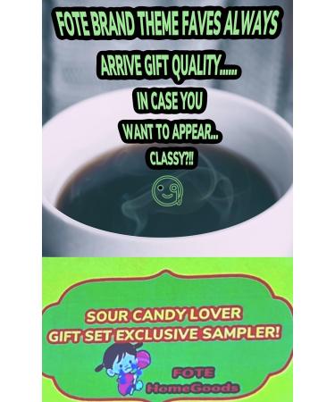 Sour Candy Variety Pack Hard Candy Brand Faves - Warheads Toxic Waste and Extreme Sour Smarties - Includes Bonus Fote Brand Fridge Magenet - Buy Online on GoSupps.com