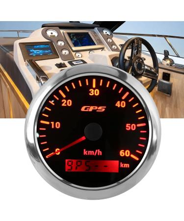 ABS Stainless Steel 85mm GPS Speed Meter for Boats & Cars - LCD Display Adjustable Backlight 0-60 km/h 9-32V DC - Buy Online on GoSupps.com