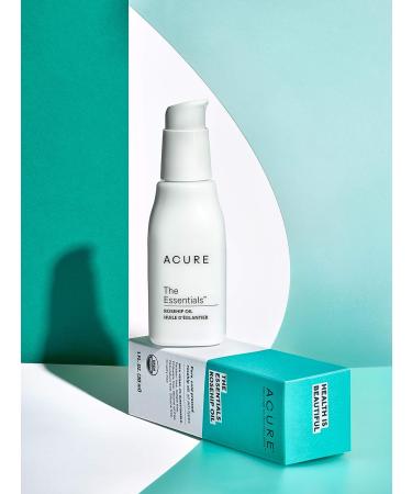 ACURE 100% Vegan Rosehip Oil | Cold Pressed, Rich in Essential Fatty Acids | For Skin & Hair Care | 1 Fl Oz - Buy Online on GoSupps.com