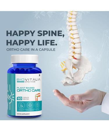 BIOVITALIA Ortho Care - Joint Support Supplement with Boswellia & 13 Herbs - Vegan Capsules for Joint Mobility - 60 ct - Buy Online on GoSupps.com