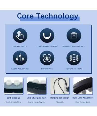 Smart Adjustable Snoring Stopper - Electric Anti-Snoring Device for Better Sleep - Buy Online on GoSupps.com