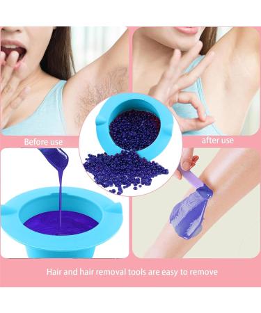 Fanelod Silicone Wax Heating Inserts | Reusable Non-Stick Wax Shells for Hair Removal | Blue Silicone Wax Warmer Accessories - Buy Online on GoSupps.com