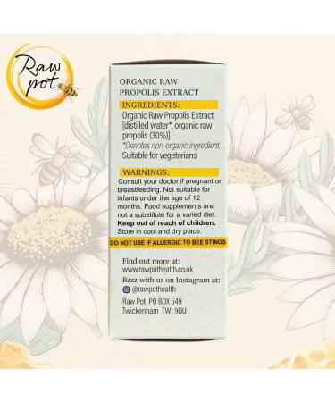 Organic Propolis Kids 1+ Spray - Alcohol-Free 100% Pure Bee Propolis Extract - Immune Booster & Sore Throat Relief for Children - 20ml - Buy Online on GoSupps.com